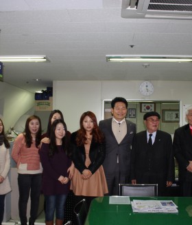 인천장총 - 송영길시장 사무실 방문